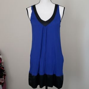 Express Blue Tank Dress with Pockets